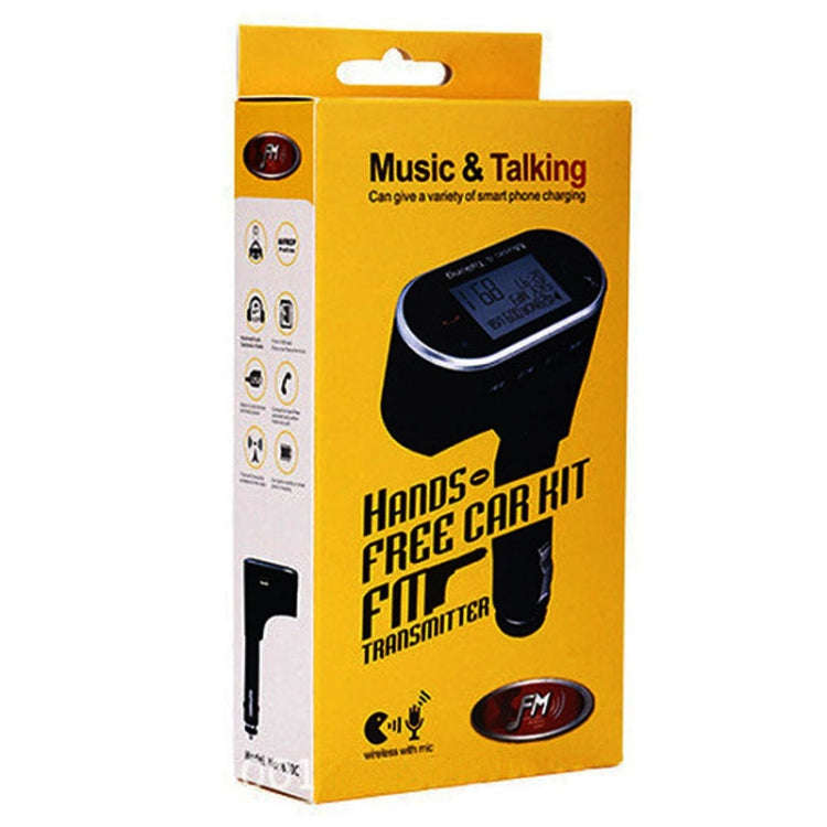 630C Chicken Leg Shape Car Stereo Radio MP3 Audio Player, Bluetooth Hands-free Car Kit FM Transmi...