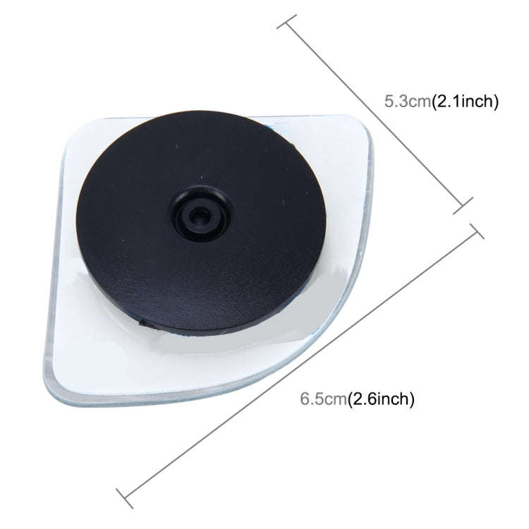 2 PCS ACP-005 Car Blind Spot Rear View Fix/360 Degree Angle Adjustable Wide Angle Mirror