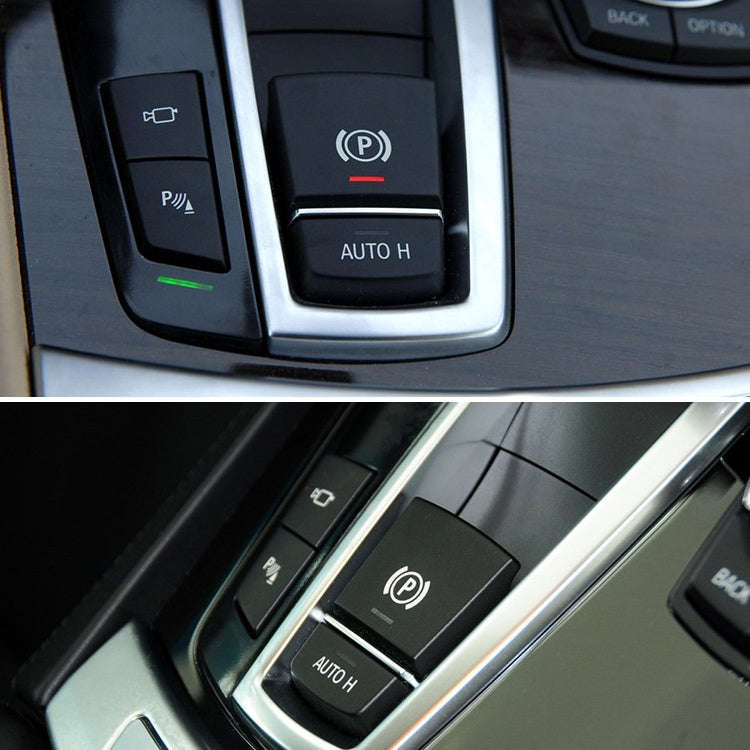 Auto Parking Switch Cover Replacement Handbrake P Key Button 61316822518 for BMW 5 / 6 Series 200...
