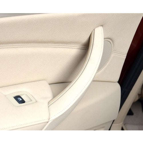 Car Interior Left Handle Inner Door Armrest Panel Pull 51416969401 for BMW X5 / X6, Left Drive(Be...
