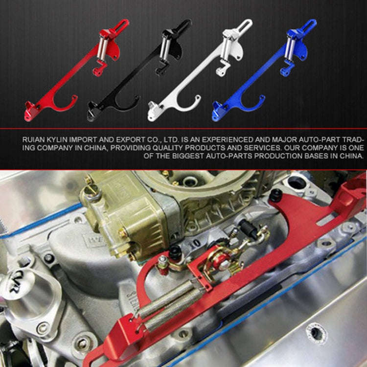 Car Modification Throttle Base Cable Base Section Aluminum Alloy Throttle Cable(Red)