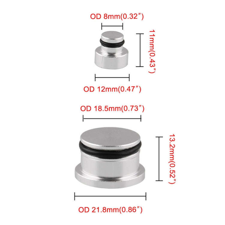 5 PCS Car Modified Inlet Manifold Swirl Flap Blanks Intake Manifold Valve Cylinder Head Screw X8R...