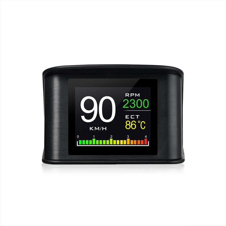 P10 HUD 2.2 inch Car OBD2 Smart Digital Meter with TFT LCD Multi-color, Speed & RPM & Water Tempe...