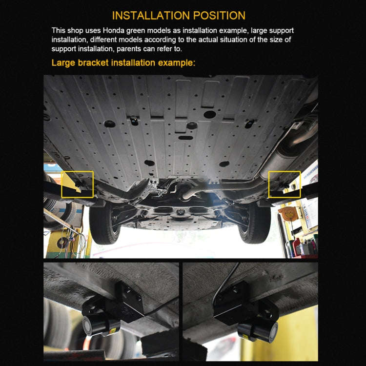 2 PCS DC 8-36V Ghost Shadow Courtesy Angel Wings Projection Lamp Car Door LED Welcome Lights(Ice ...