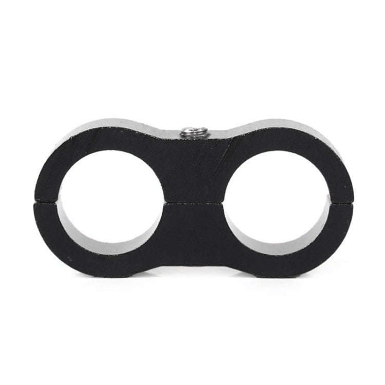 AN10 Automotive 2-hole High Pressure Tubing Fixing Clip Car Tubing Clamp Aluminum Alloy Clip Tubi...
