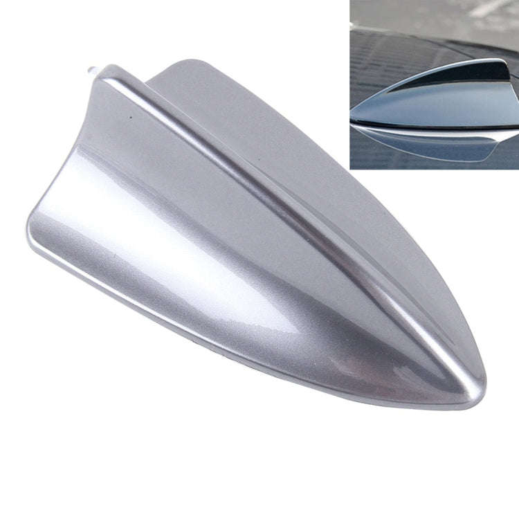 A-881 Shark Fin Car Dome Antenna Decoration(Grey)