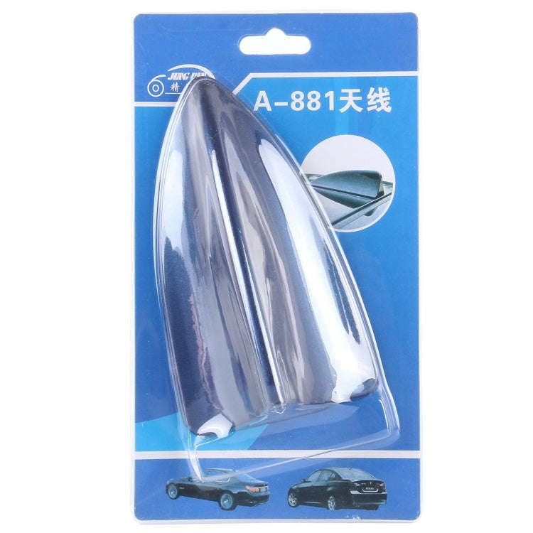 A-881 Shark Fin Car Dome Antenna Decoration(Blue)