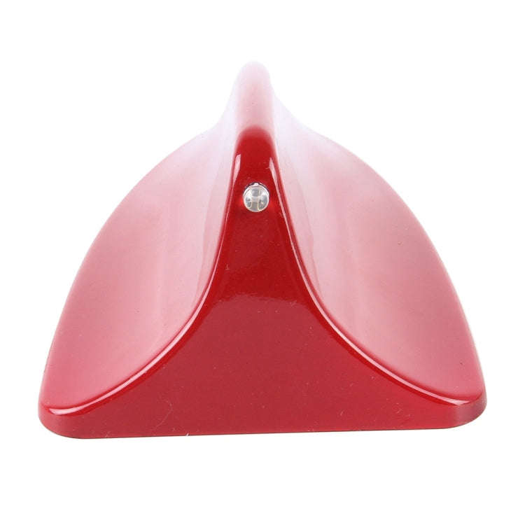 A-881 Shark Fin Car Dome Antenna Decoration(Red)