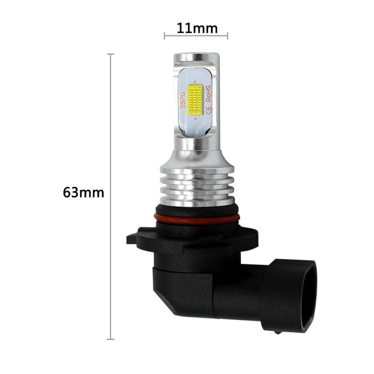 2 PCS 9005 HB3 72W 1000LM 6000-6500K Super Bright White Light Car Fog LED Bulbs, DC 12-24V (Ice B...