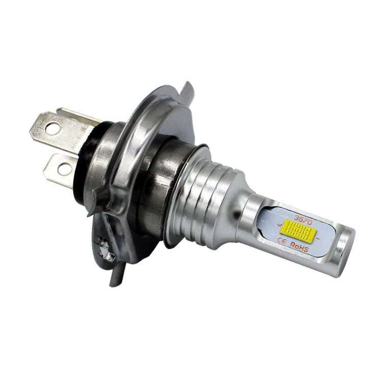 2 PCS H4 72W 1000LM 6000-6500K Super Bright White Light Car Fog LED Bulbs, DC 12-24V (White Light)