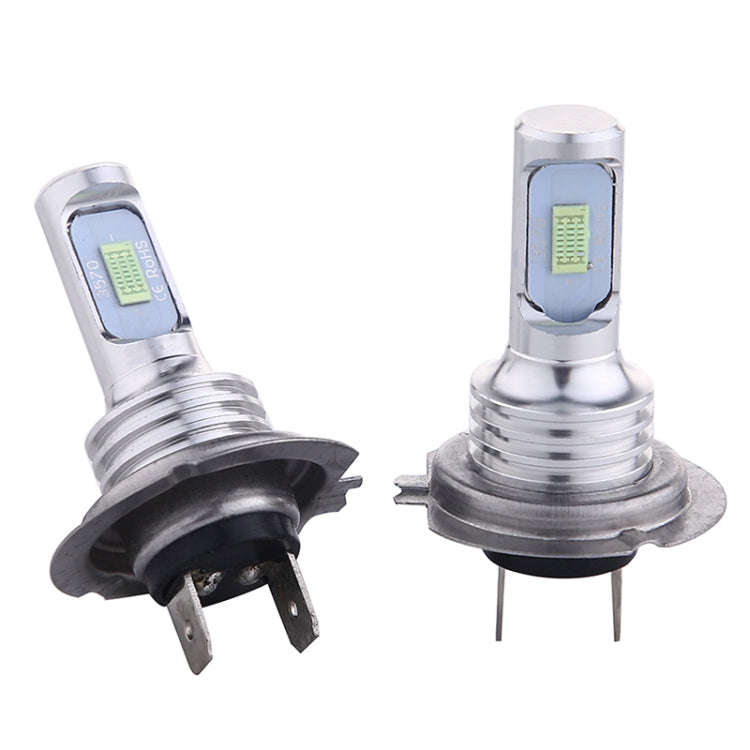 2 PCS H7 72W 1000LM 6000-6500K Super Bright White Light Car Fog LED Bulbs, DC 12-24V (Ice Blue Li...