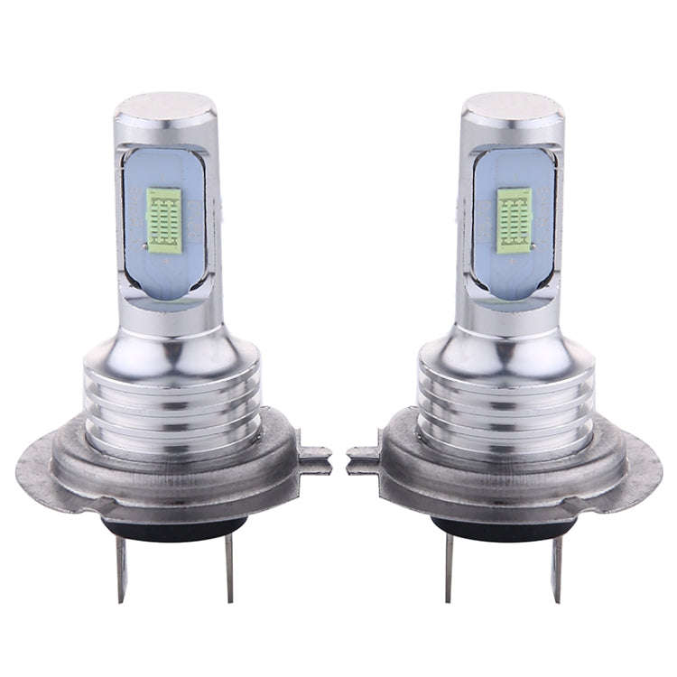 2 PCS H7 72W 1000LM 6000-6500K Super Bright White Light Car Fog LED Bulbs, DC 12-24V (Ice Blue Li...