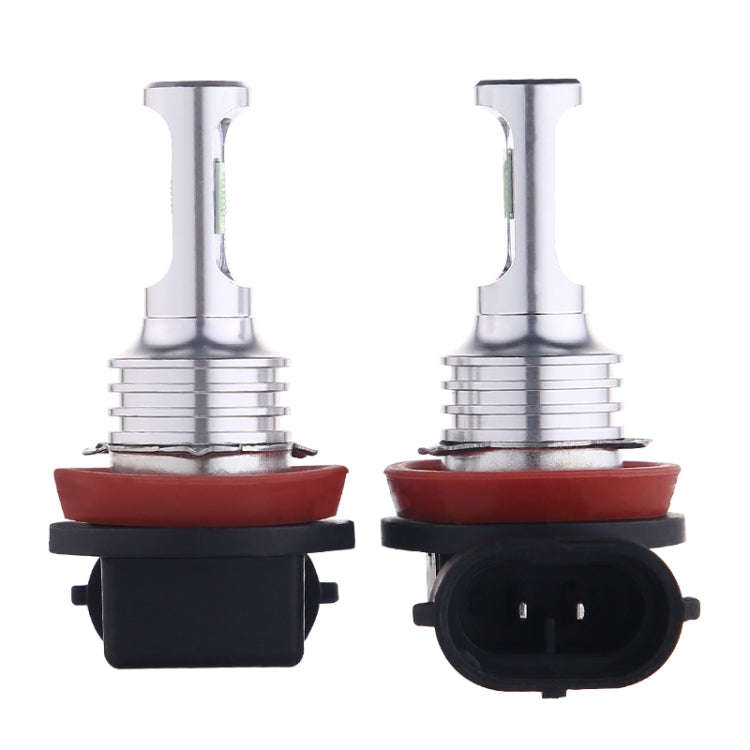 2 PCS H8/H11 72W 1000LM 6000-6500K Super Bright White Light Car Fog LED Bulbs, DC 12-24V (Ice Blu...