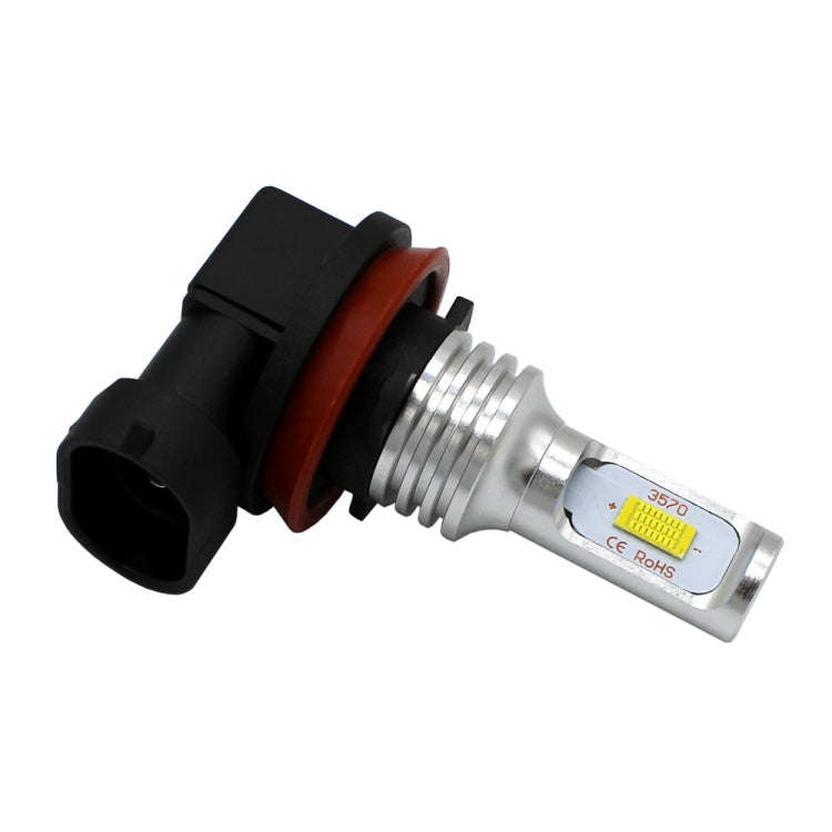 2 PCS H8/H11 72W 1000LM 6000-6500K Super Bright White Light Car Fog LED Bulbs, DC 12-24V(White Li...