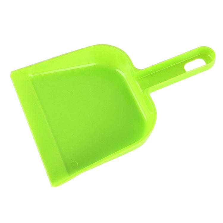 Mini Desktop Car Keyboard Sweep Cleaning Brush Small Broom Dustpan Set(Green)