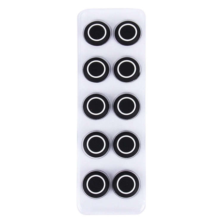10 PCS Car Styling Anti-collision Sticker(Black)
