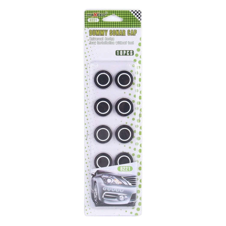 10 PCS Car Styling Anti-collision Sticker(Black)