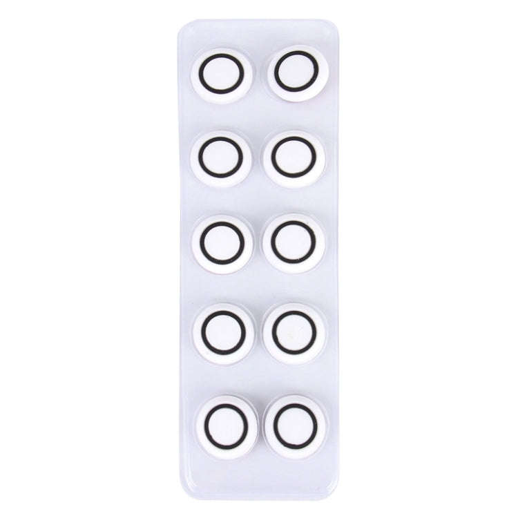 10 PCS Car Styling Anti-collision Sticker(White)
