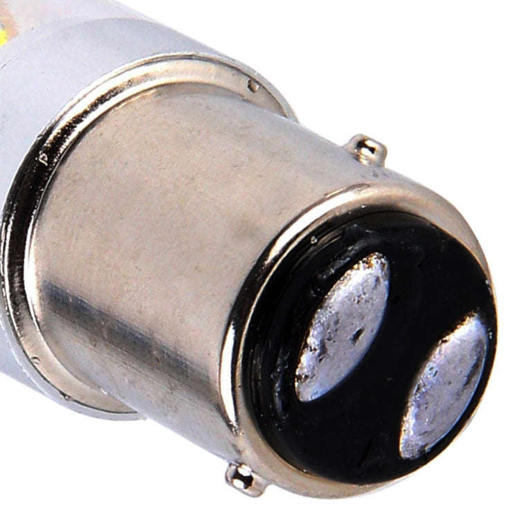 2 PCS 1157/BAY15D 30W 350 LM 6000K White Light 6 LED Canbus Car Brake Light Bulb, DC 12V