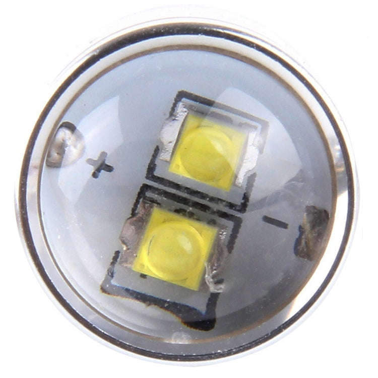 2 PCS 1156/BA15S  350LM 6000K 30W White Light 6 LED Canbus Car Reversing Light / Turn Light, DC 12V