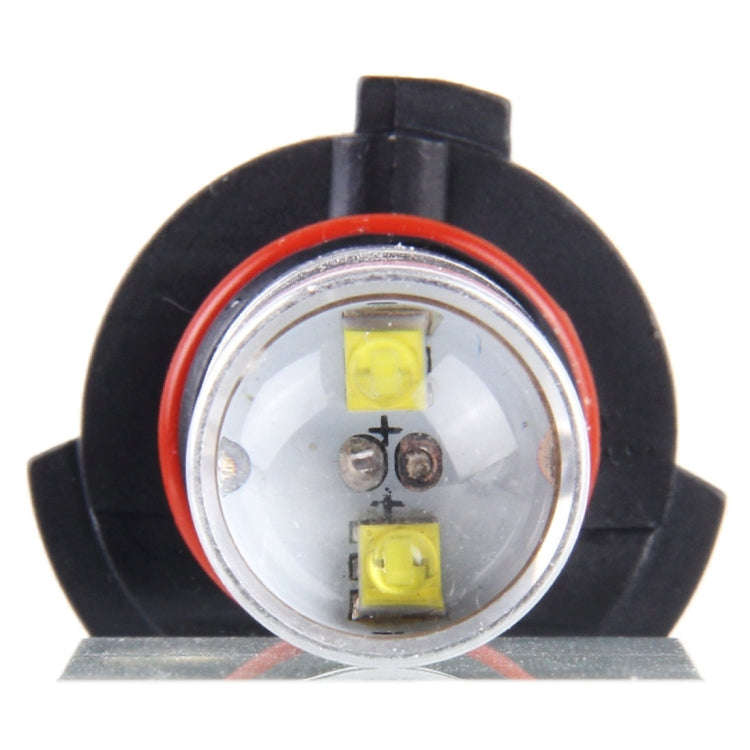 2 PCS 9005 30W 350 LM 6000K White Light 6 LED Car Fog Light Bulb, DC 12V