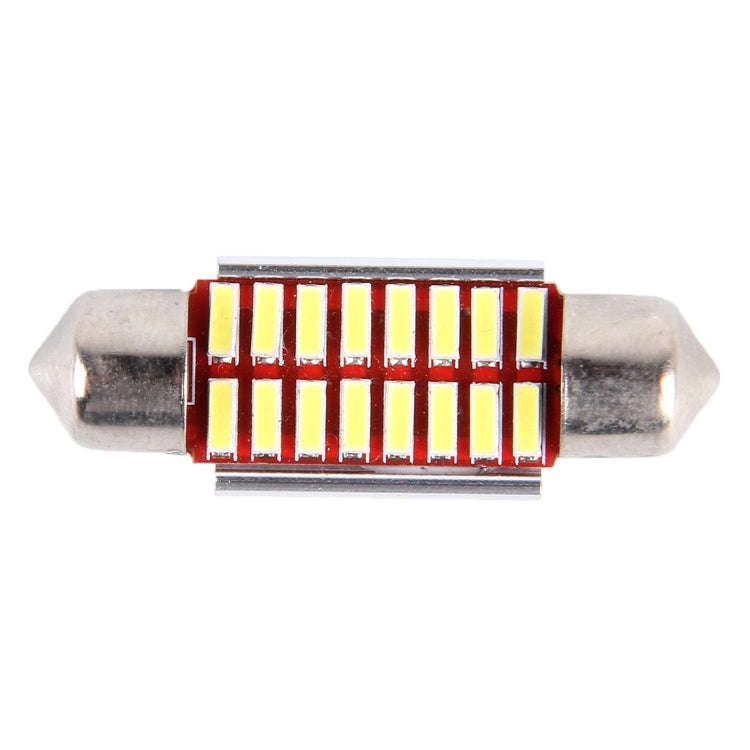 2 PCS DC 12V 3W 36MM Bicuspid Car Door Lamps Registration Mark light Dashboard Dome Door Lights L...