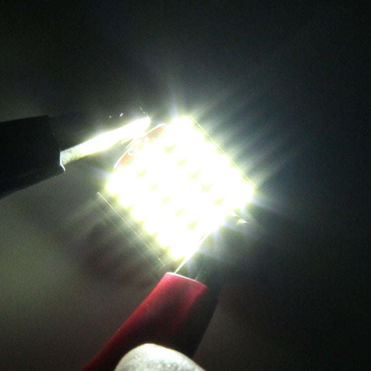 2 PCS DC 12V 3W 31MM Bicuspid Car Door Lamps Registration Mark light Dashboard Dome Door Lights L...
