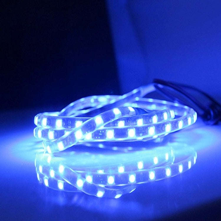5 PCS 45 LED 3528 SMD Waterproof Flexible Car Strip Light for Car Decoration, DC 12V, Length: 90c...