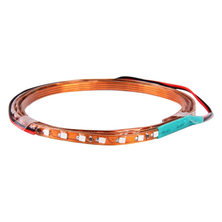5 PCS Flow Style 45 LED 3528 SMD Waterproof Flexible Car Strip Light for Car Decoration, DC 12V, ...