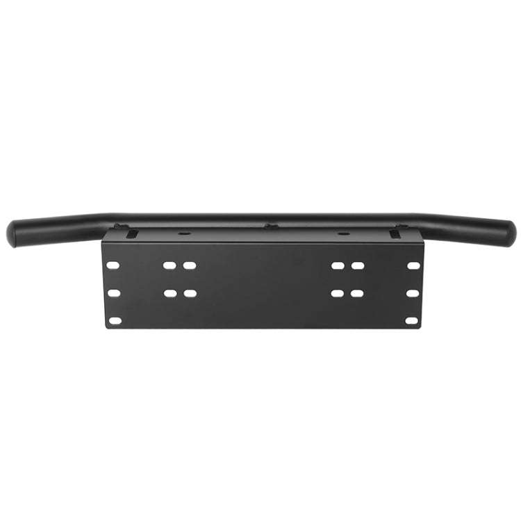 Universal License Plate Bumper Frame for Off-Road Jeep LED Work Light Bar Mounting Bracket with F...