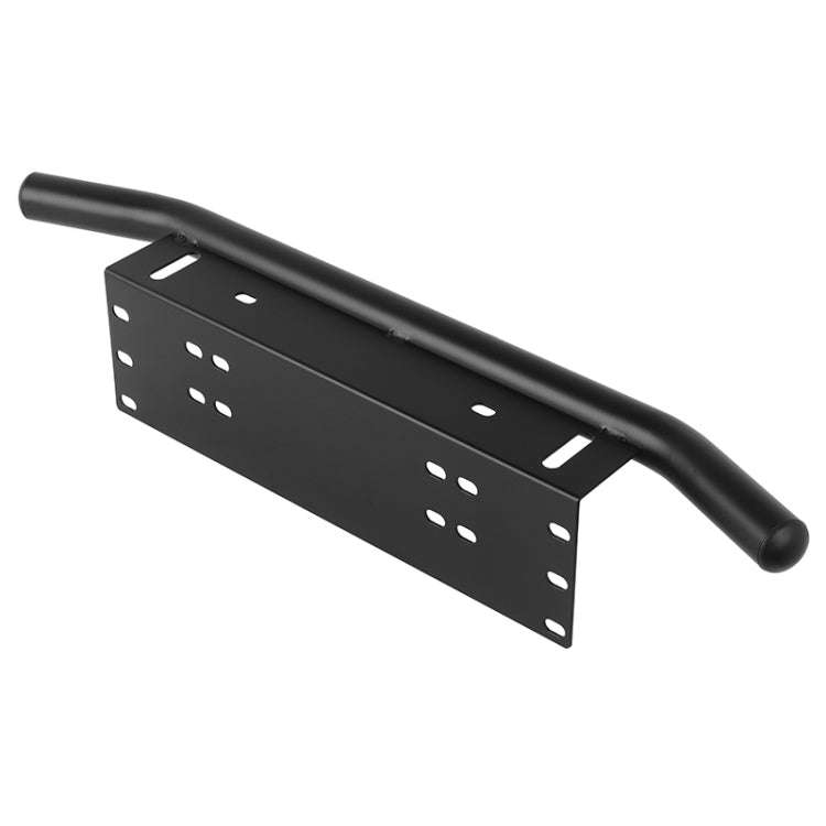 Universal License Plate Bumper Frame for Off-Road Jeep LED Work Light Bar Mounting Bracket with F...
