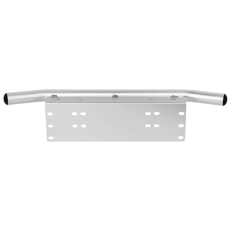 Universal License Plate Bumper Frame for Off-Road Jeep LED Work Light Bar Mounting Bracket with F...