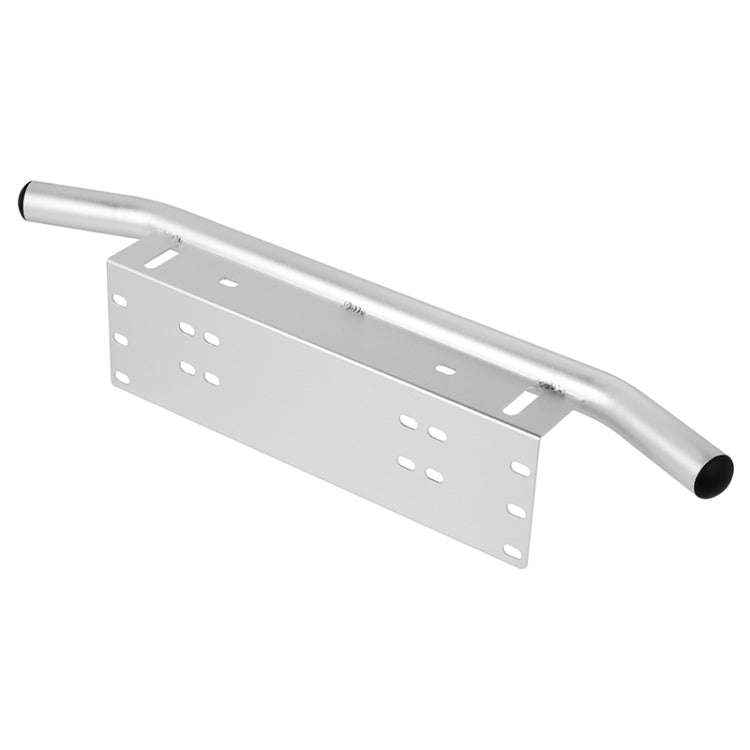 Universal License Plate Bumper Frame for Off-Road Jeep LED Work Light Bar Mounting Bracket with F...