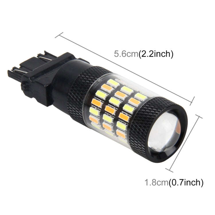3157 5W 450LM 60LEDs DC 12V SMD-4014 Car Auto Brake Light Turn Signal Lights Car Source (White Li...