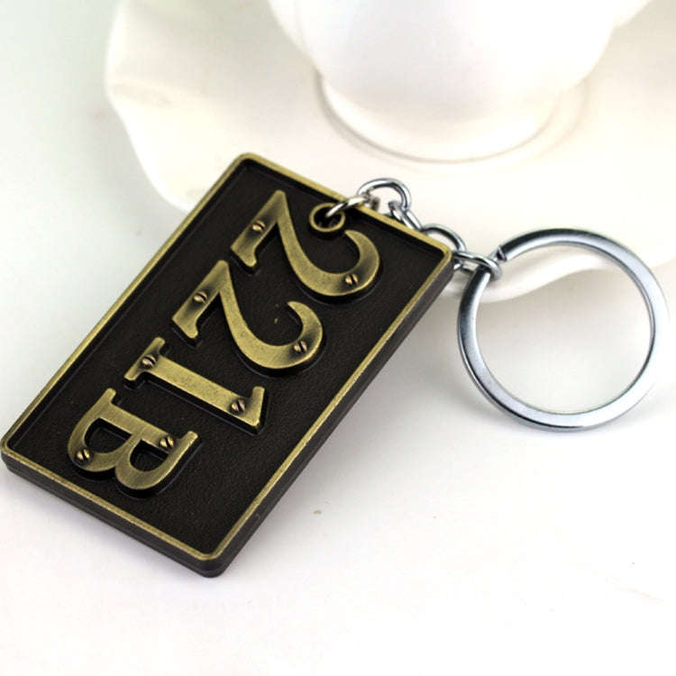 Detective Sherlock 221B Key Chain Car Key Ring Multi-functional Tool Key Holder Key Chains Rings ...