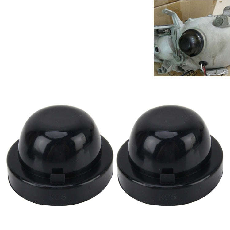 2 PCS K95 Universal Car LED Headlight HID Xenon Lamp Silicone Dust Cover Seal Caps Car Dust Cover...