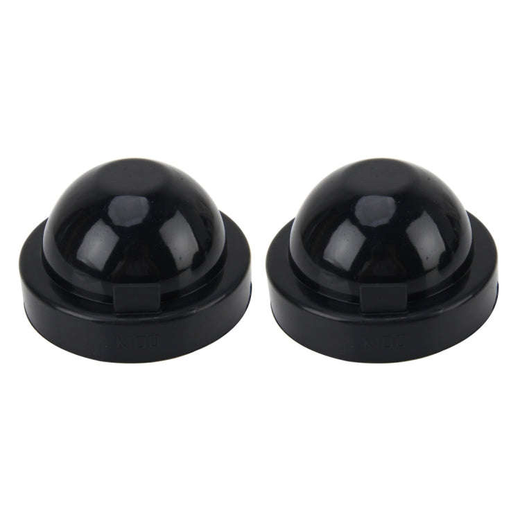 2 PCS K100 Universal Car LED Headlight HID Xenon Lamp Silicone Dust Cover Seal Caps Car Dust Cove...