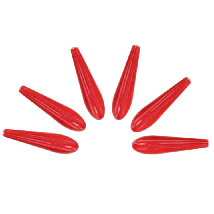 6 PCS Universal Resin Rear Spoiler Car Auto Rear Spoiler Exterior Rear Spoiler Kit Car Crash Stri...