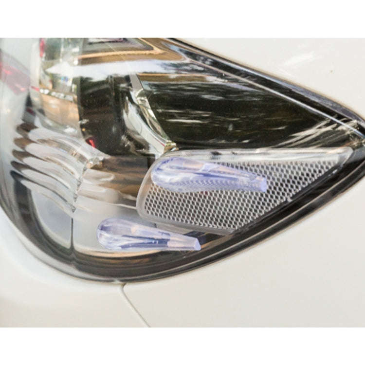 6 PCS Universal Resin Rear Spoiler Car Auto Rear Spoiler Exterior Rear Spoiler Kit Car Crash Stri...
