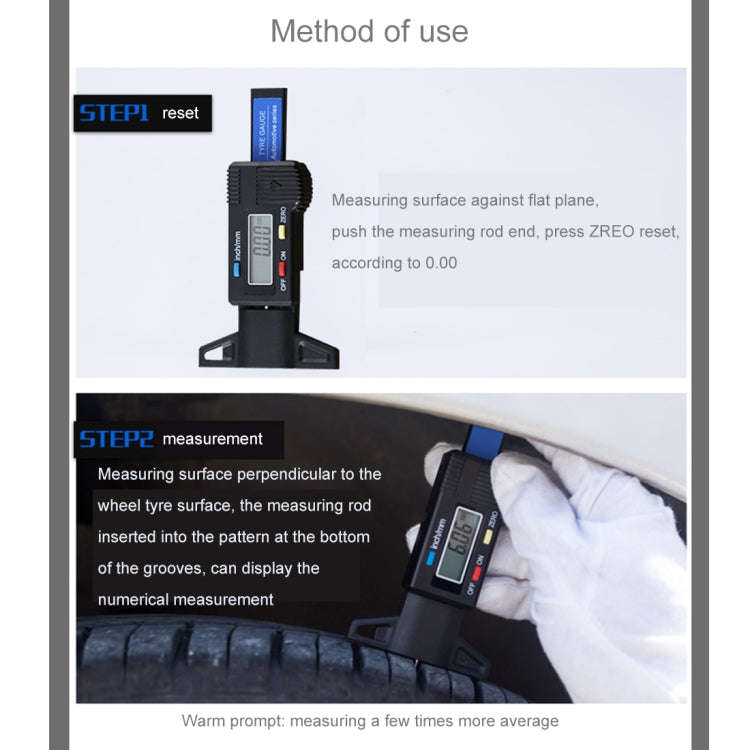0-25mm Electronic Digital Tread Plan Refinding Rounds Refinding Outcome Exists Tread Tablets Type...