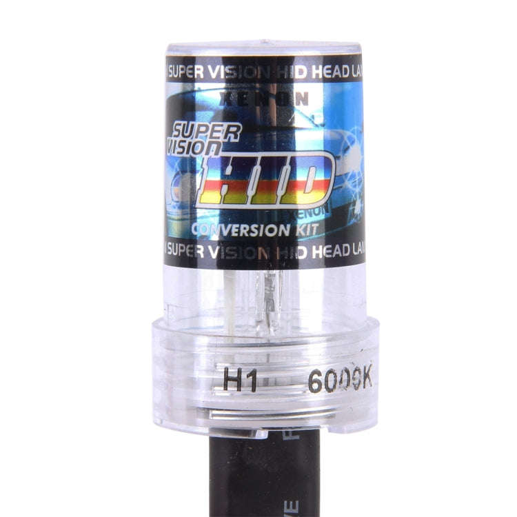 2PCS DC12V 35W H1 2800 LM HID Xenon Light Single Beam Super Vision Waterproof Head Lamp, Color Te...