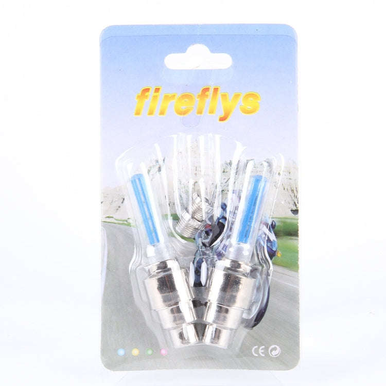 2 PCS Wheel Tyre Lamp With Battery for Car / Motorbike / Bike(Blue Light)