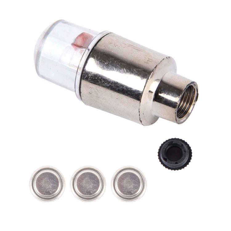 2 PCS Valve Cap Light Wheel Tyre Lamp With Battery for Car / Motorbike / Bike(Blue Light)