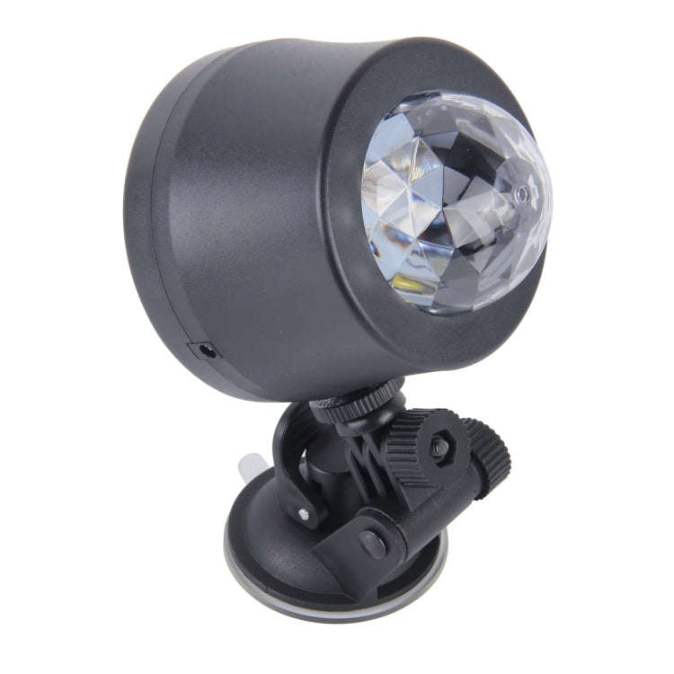5V 6W Colorful Car Decoration DJ Light Sound Activated Rotating Strobe Effect Atmosphere Light St...