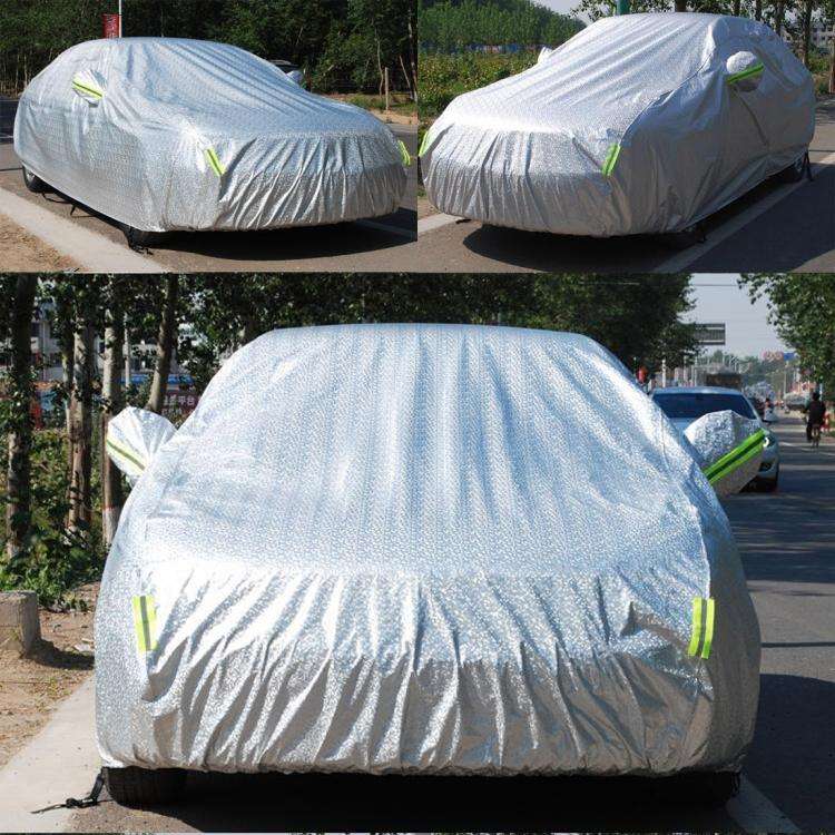 Aluminum Film PEVA Cotton Wool Anti-Dust Waterproof Sunproof Anti-frozen Anti-scratch Heat Dissip...