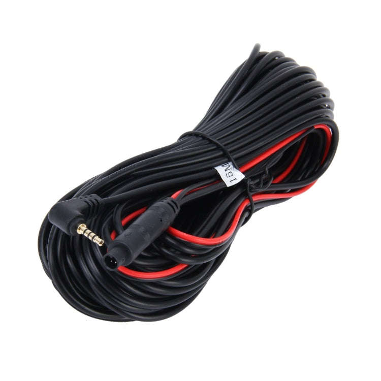 6m 4P Male & 2.5mm Female to 2.5mm Reversing Camera Extension Cord Rearview Mirror Vehicle Travel...