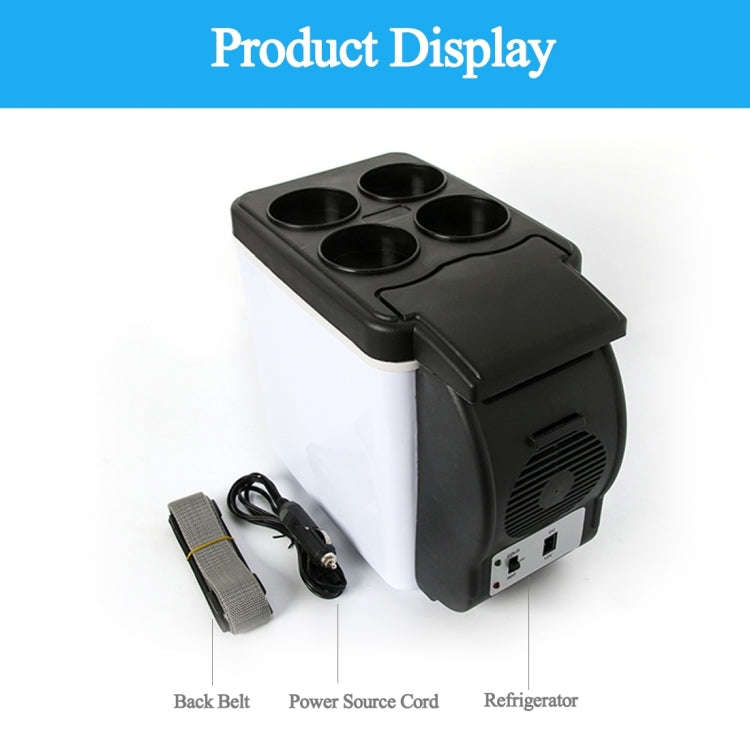 Car Auto 48W Portable Multi-Function Cooling and Warming 6L Low Noise Refrigerator for Car and Ho...