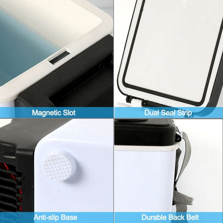 Car Auto 48W Portable Multi-Function Cooling and Warming 6L Low Noise Refrigerator for Car and Ho...