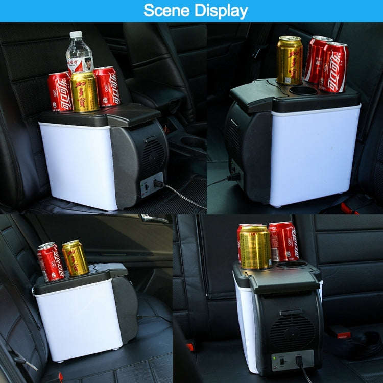 Car Auto 48W Portable Multi-Function Cooling and Warming 6L Low Noise Refrigerator for Car and Ho...