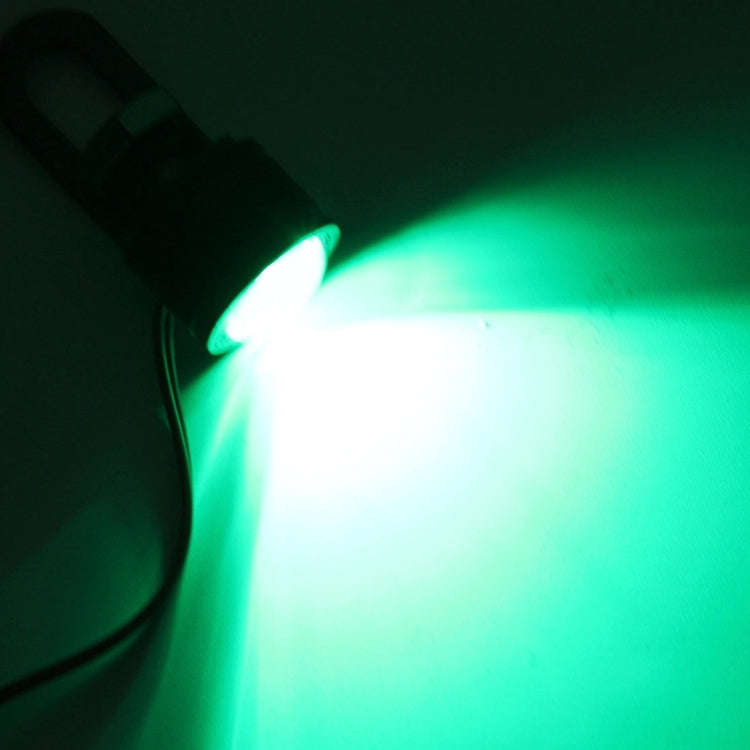 2 PCS 12V 3W Eagle Eyes LED Light For Motorcycle Wire Length: 45cm(Green Light)